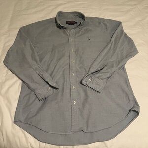 Vintage Vineyard Vines Light Blue Men's Shirt